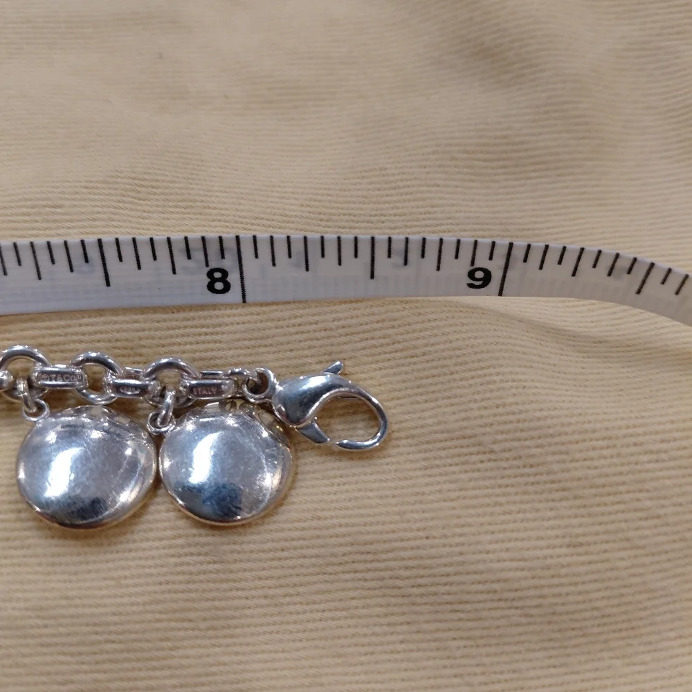 Tiffany Silver Multi-Disc Bracelet 61.1 Grams - Picture 2 of 6